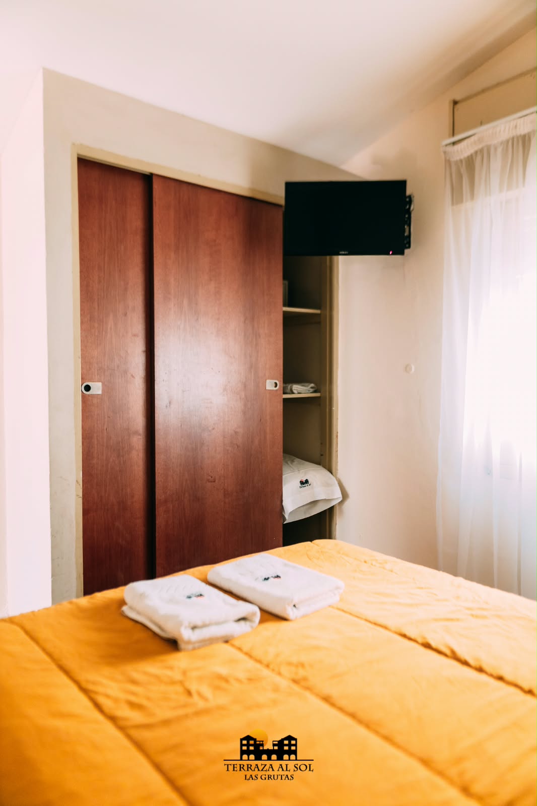 Bedroom with wardrobe