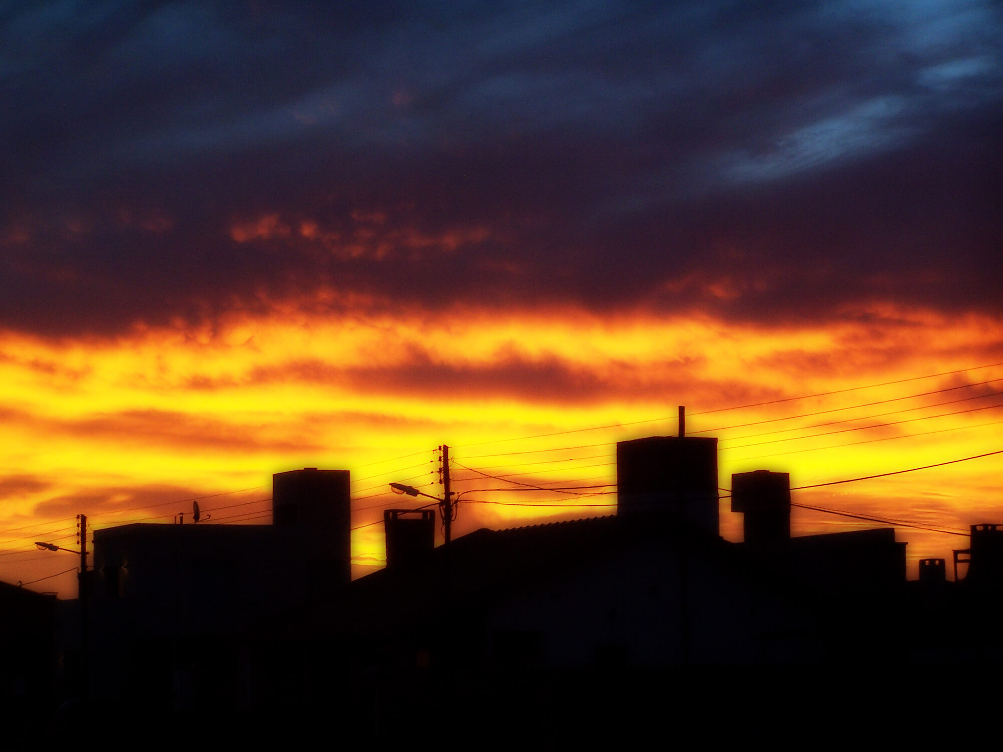 Sunset in Las Grutas